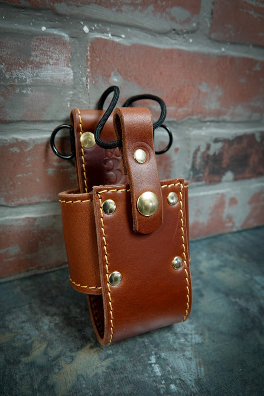 Universal Radio Bucket - Box 31 Leatherworks