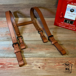 Leather H-Back Suspenders