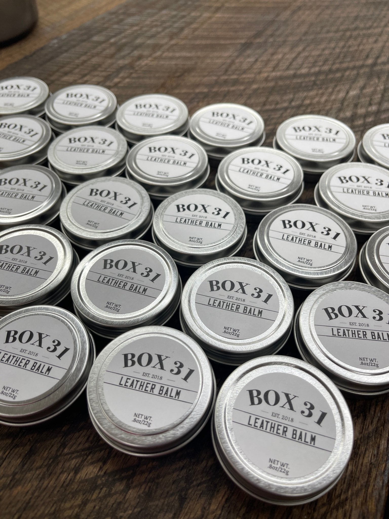 Box 31 Leather Balm - Box 31 Leatherworks