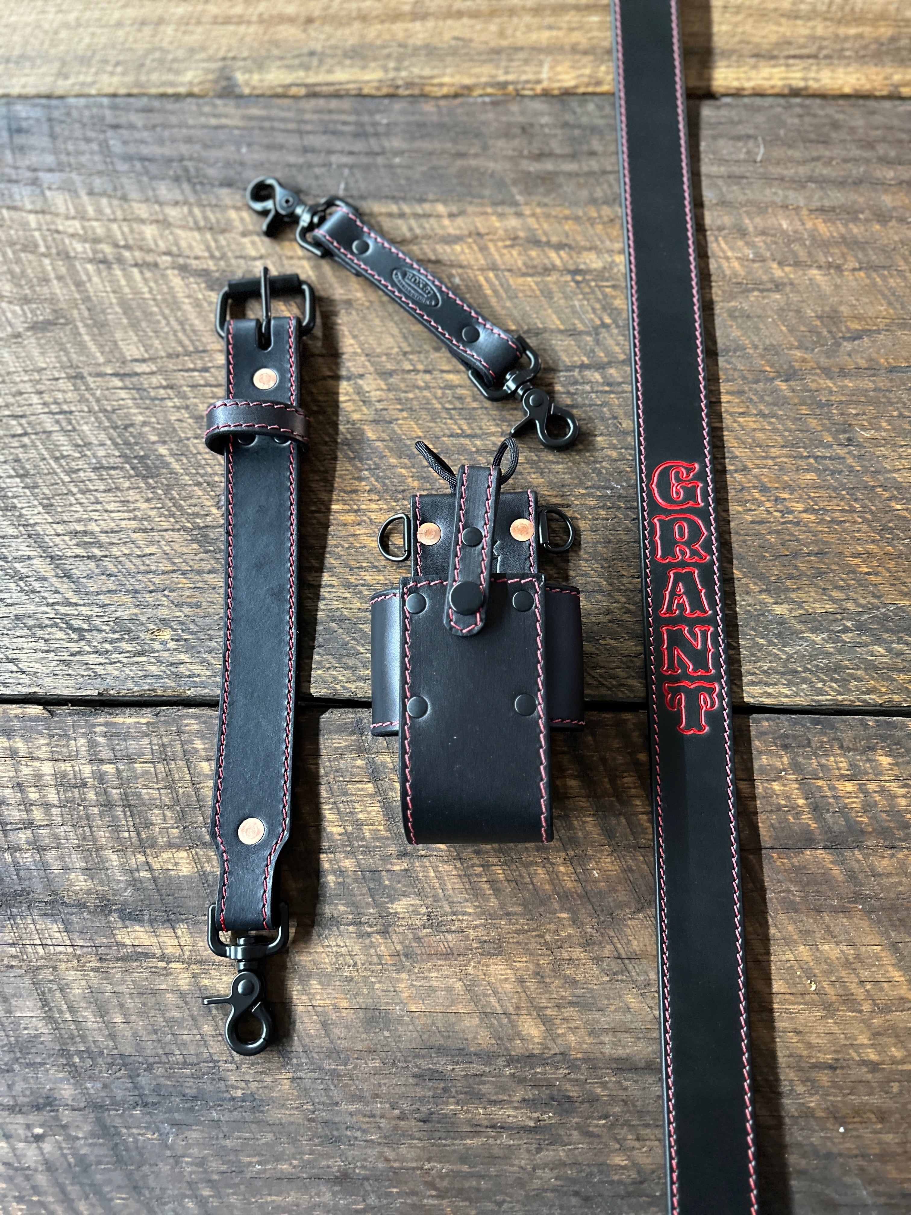 The "Quick Strap" Leather Radio Strap - $140 Shipped For Free In 1 Week