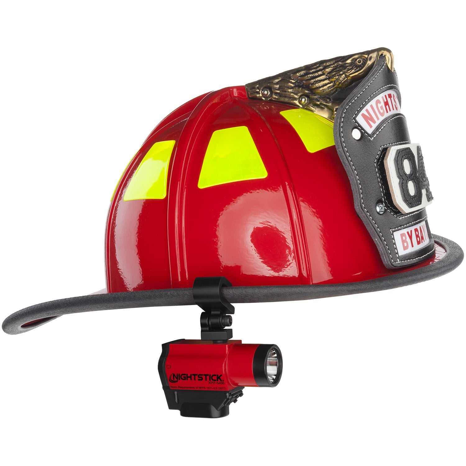 Nightstick XPP - 5466R FORTEM Intrinsically Safe Helmet Dual - Light - Box 31 Leatherworks