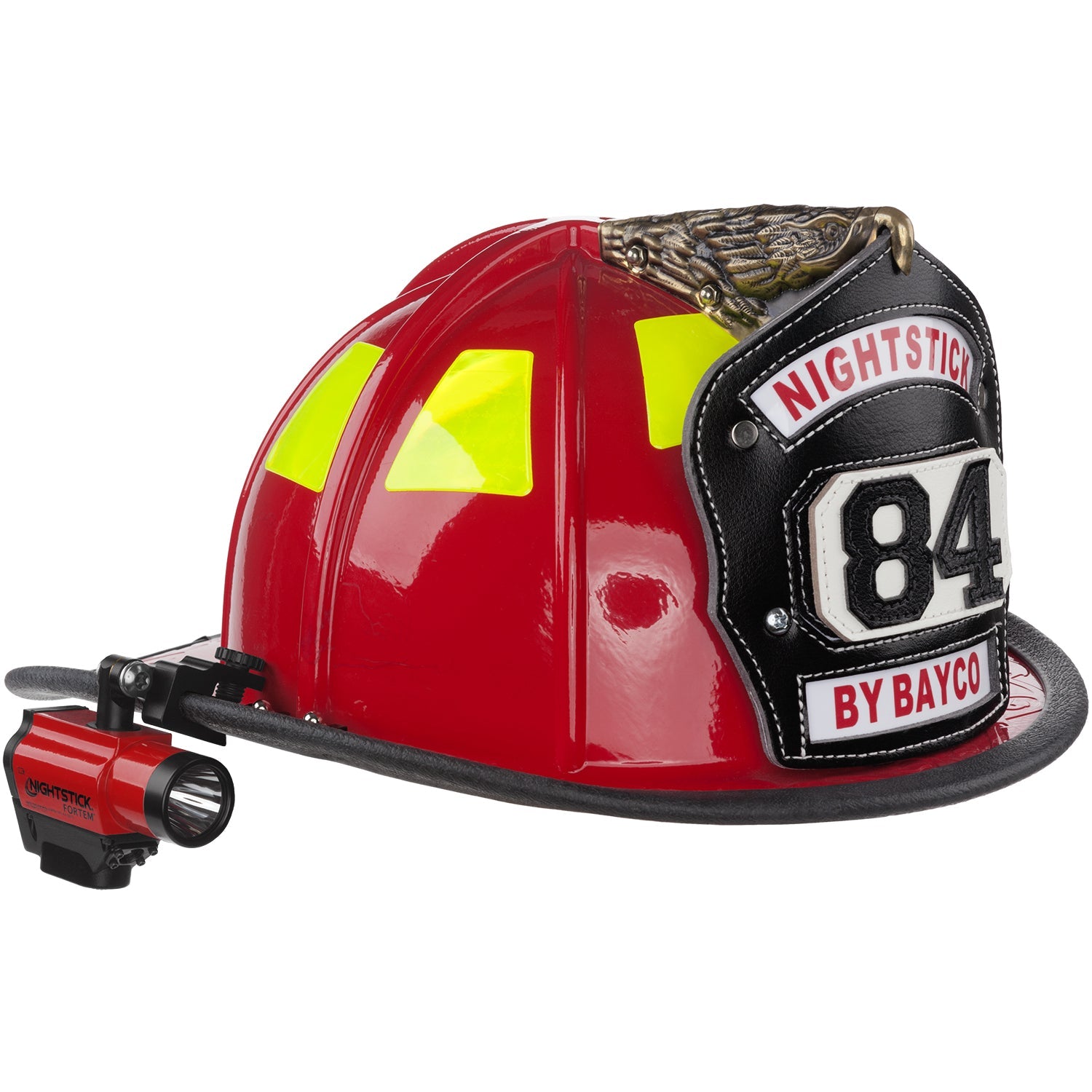 Nightstick XPP - 5466R FORTEM Intrinsically Safe Helmet Dual - Light - Box 31 Leatherworks