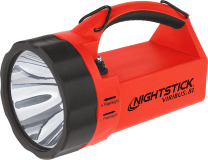 Nightstick XPR - 5581RX VIRIBUS 81 Intrinsically Safe Dual - Light Lantern - Rechargeable - Box 31 Leatherworks