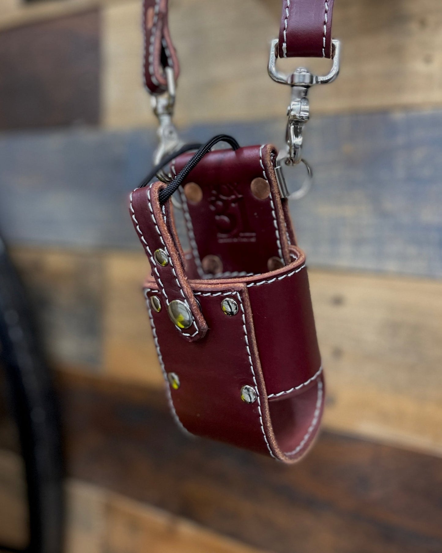 Universal Radio Bucket - Box 31 Leatherworks